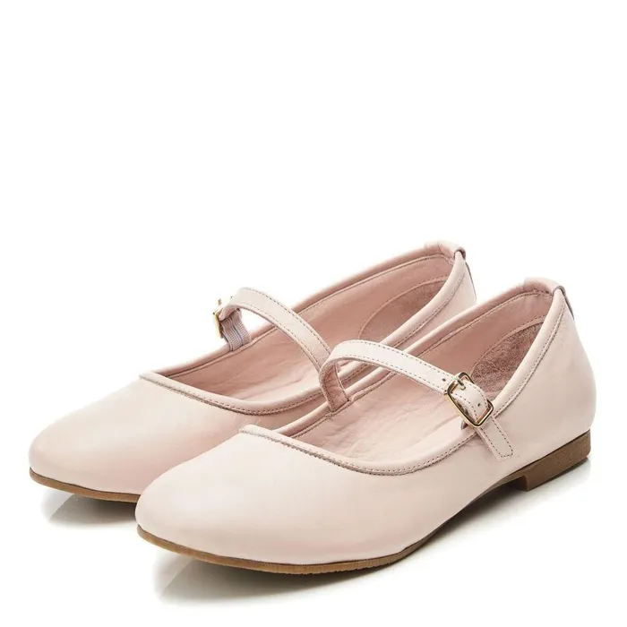 Women Moda In Pelle Casual Shoes Bsoleful BBallet Pink Leather