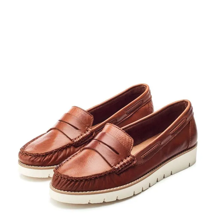 Women Moda In Pelle Casual Shoes Evenia Tan Leather