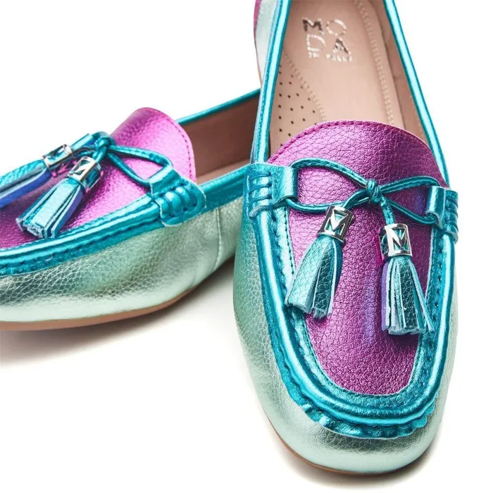 Women Moda In Pelle Casual Shoes Famina Multi Leather