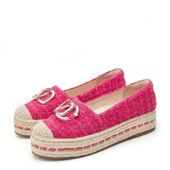 Women Moda In Pelle Casual Shoes Folio Raspberry Textile