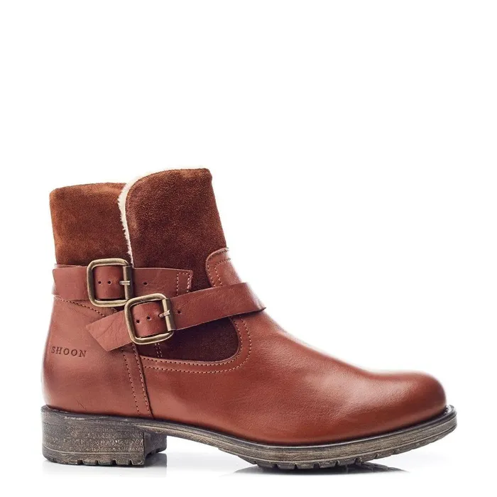 Women Moda In Pelle Chelsea Boots Shoon Sh Oakridge Tan Leather