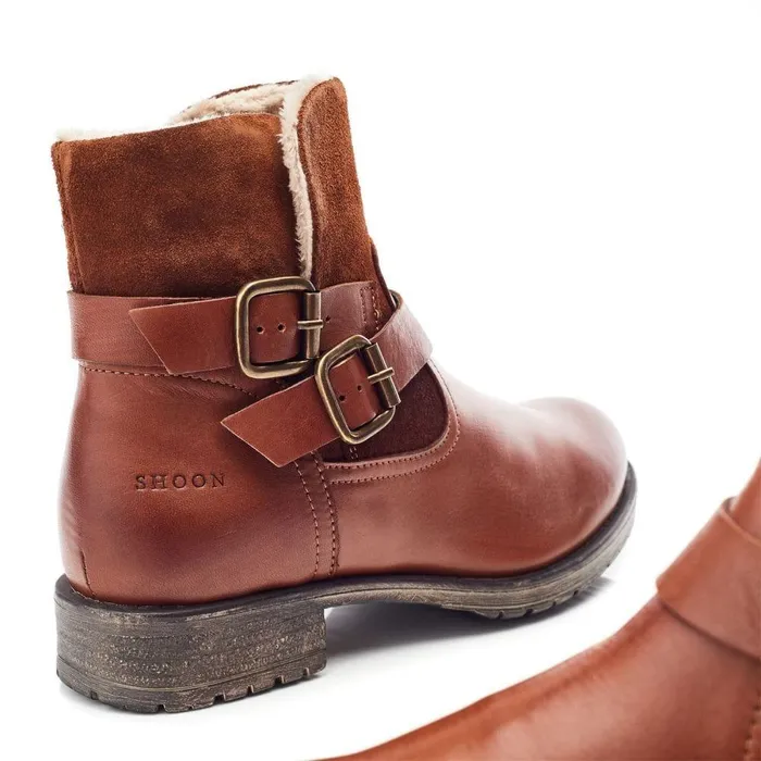 Women Moda In Pelle Chelsea Boots Shoon Sh Oakridge Tan Leather