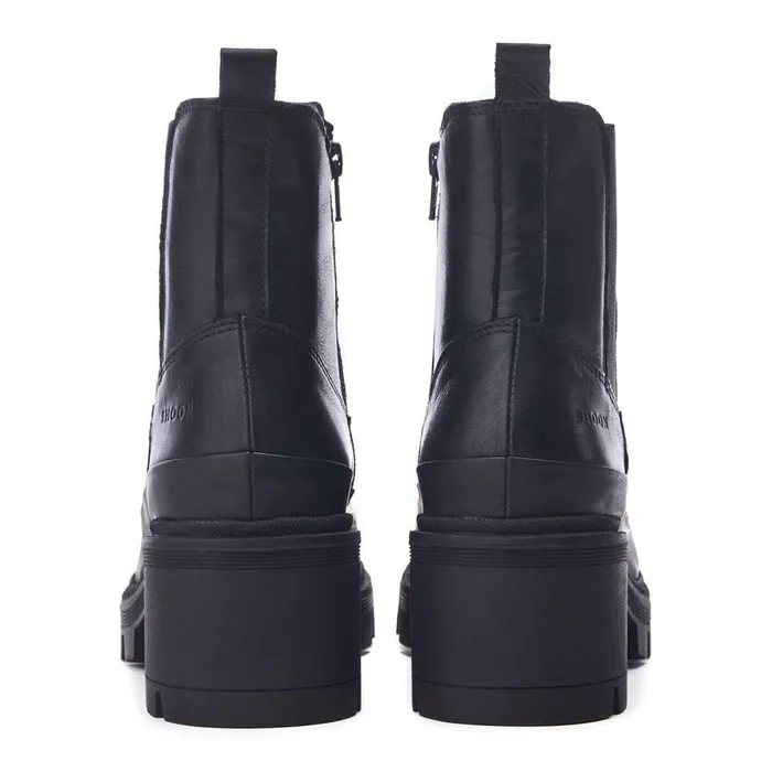 Women Moda In Pelle Chelsea Boots Shoon Sh Oulton Black Leather