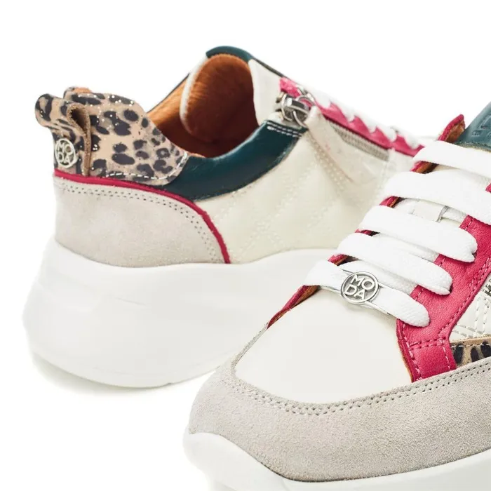 Women Moda In Pelle Chunky Trainers Courtlyn Multi Leather