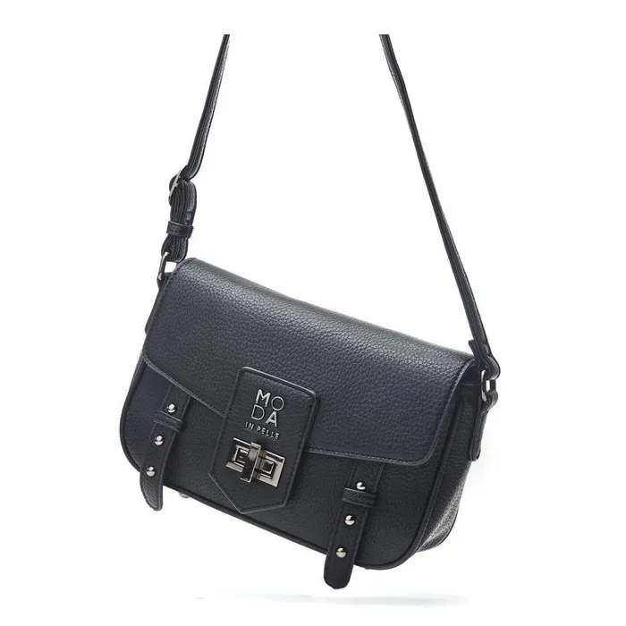 Women Moda In Pelle Clutch Bags Sloane Bag Black Porvair