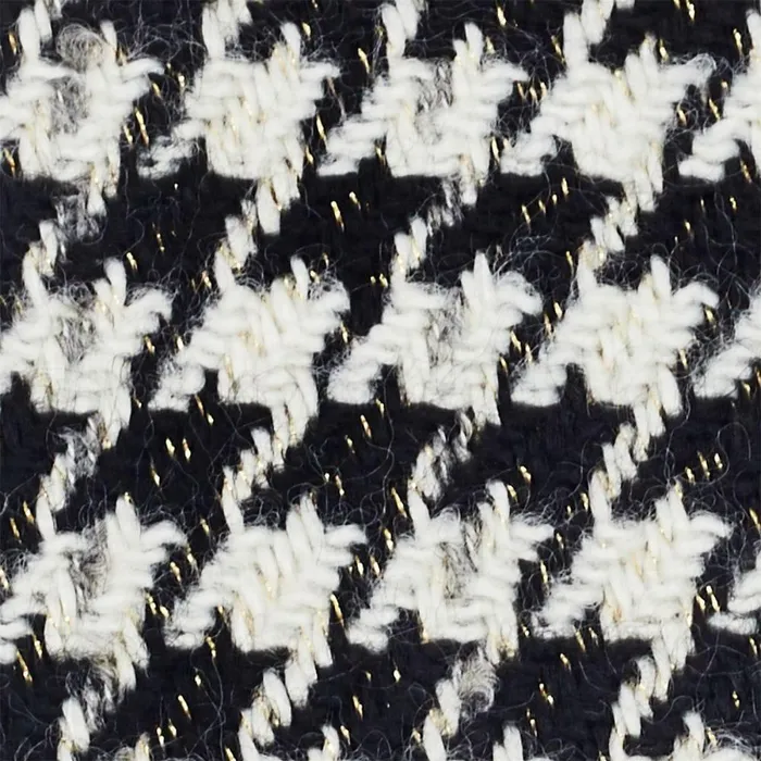 Women Moda In Pelle Gloves Blairglove BlackWhite Textile