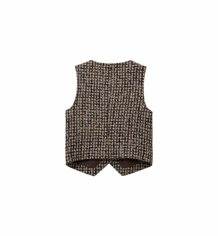 Women MOS MOSH MMFaye Elice Vest Rain Drum Waistcoats