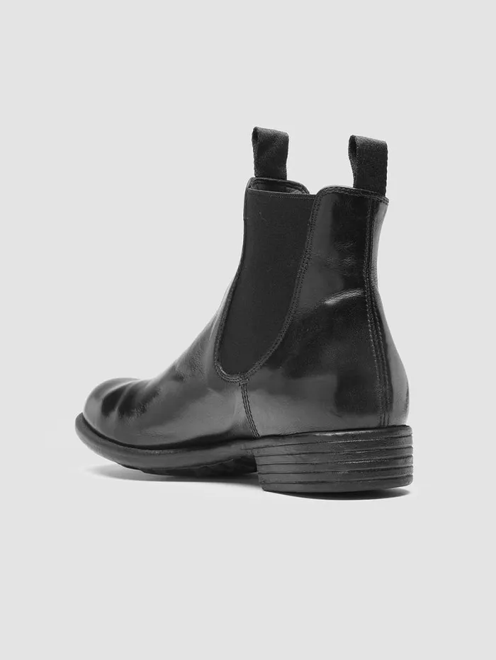 Women Officine Creative Footwear CALIXTE 004 Black Leather Chelsea Boots