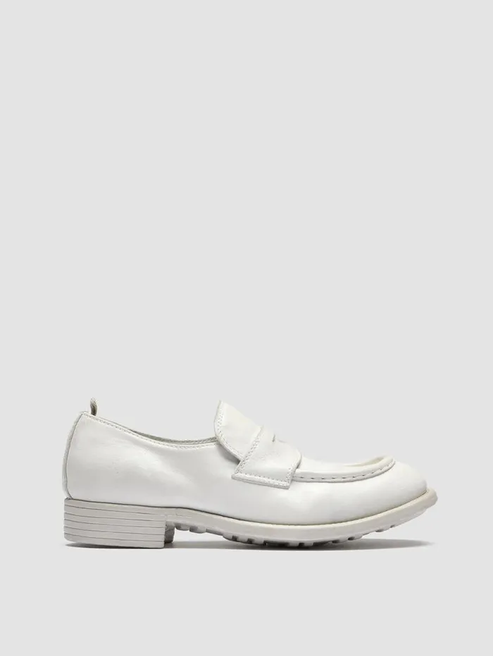 Women Officine Creative Footwear CALIXTE 020 White Leather Mocs Loafers