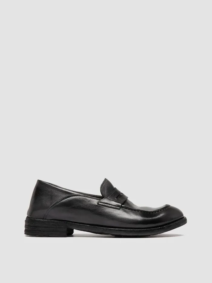 Women Officine Creative Footwear LEXIKON 140 Grey Leather Penny Loafers