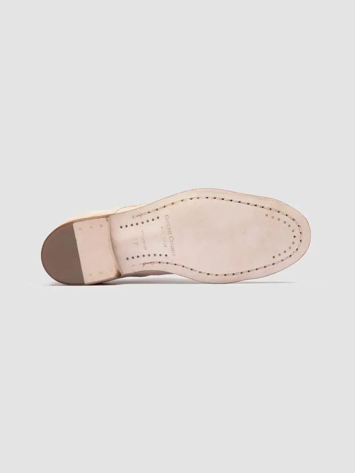 Women Officine Creative Footwear SOLITUDE 104 Ivory Suede Derby Shoes Women Officine Creative Footwear SOLITUDE 104 Ivory Suede Derby Shoes