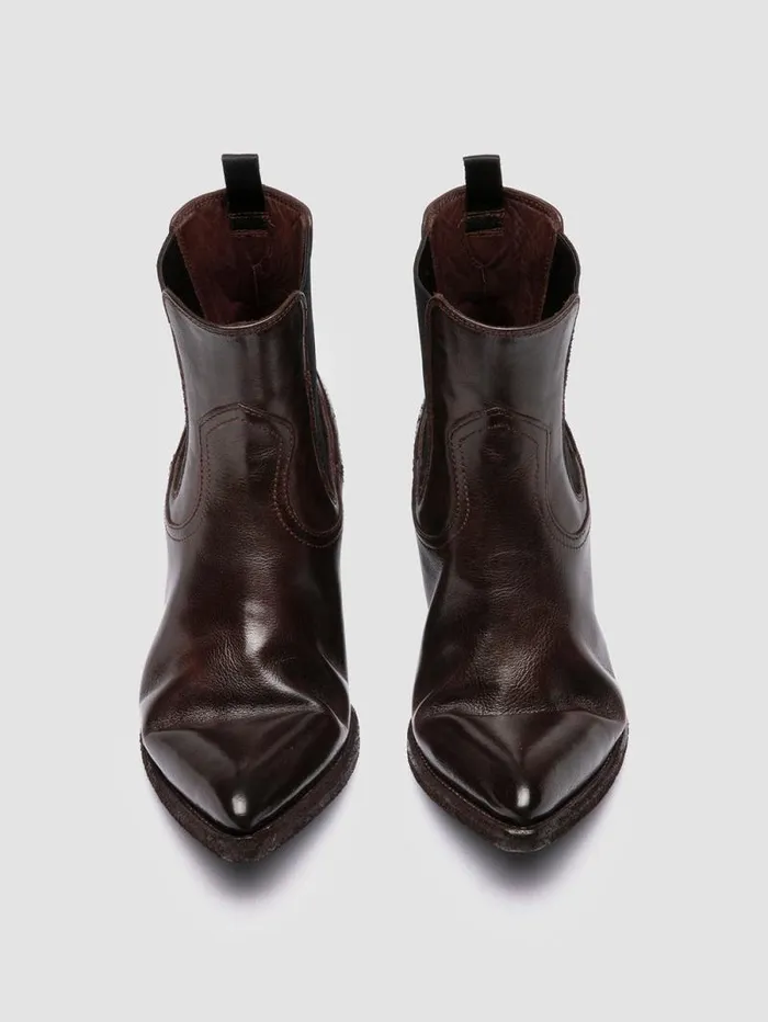 Women Officine Creative Footwear WANDA DD 102 Brown Leather Chelsea Boots Women Officine Creative Footwear WANDA DD 102 Brown Leather Chelsea Boots