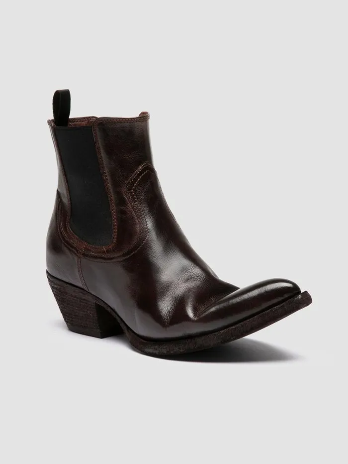 Women Officine Creative Footwear WANDA DD 102 Brown Leather Chelsea Boots Women Officine Creative Footwear WANDA DD 102 Brown Leather Chelsea Boots