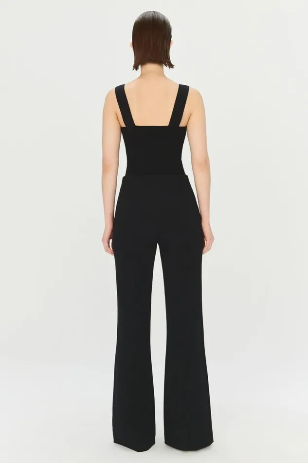 Women Pants and Bottoms Jonathan Simkhai Kenna Trouser Black Tailored Pants Women Pants and Bottoms Jonathan Simkhai Kenna Trouser Black Tailored Pants