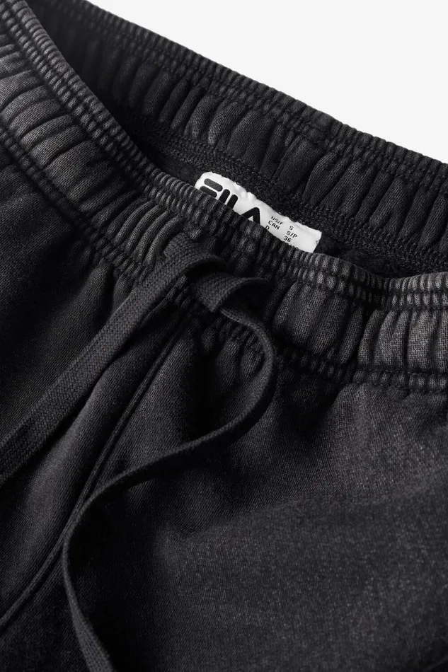 Women Pants and Shorts Fila Sportstyle Linear Logo Jogger 013 Blackwhite