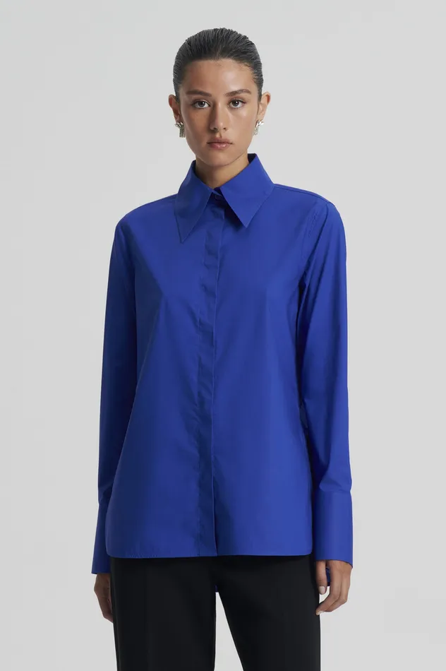 Women PARACHUTE TAILORED SHIRT BLUETTE Shirts Scanlan Theodore