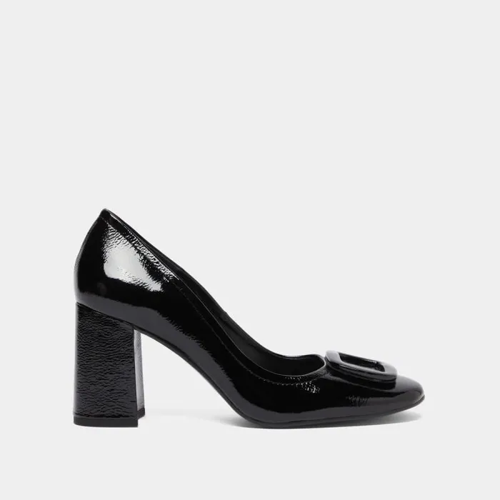 Women Pumps With Buckles Black JONAK Pumps