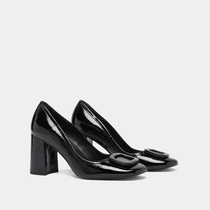 Women Pumps With Buckles Black JONAK Pumps