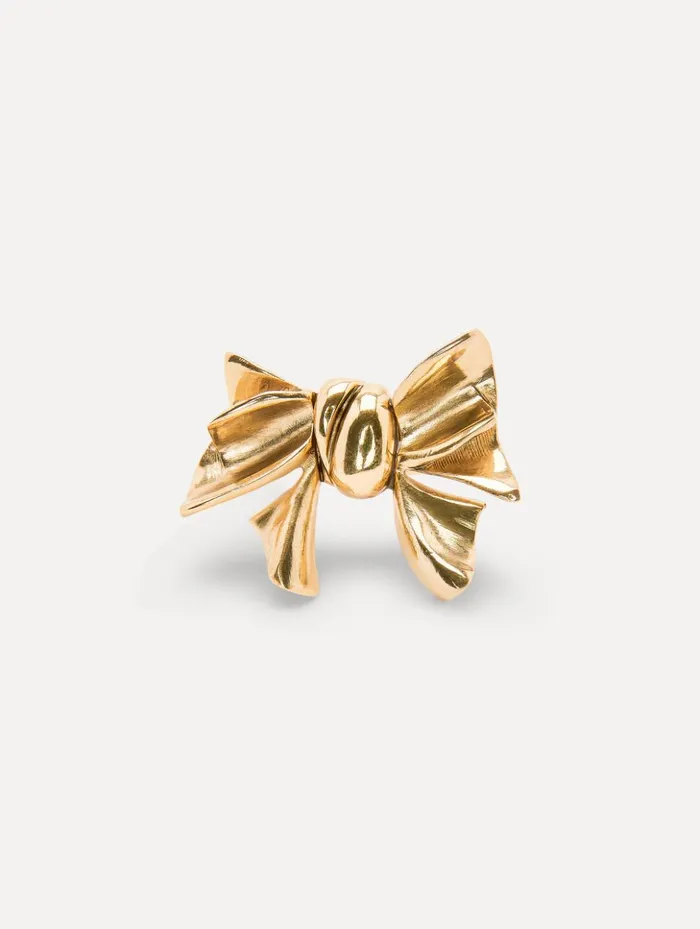 Women Rings Oscar De La Renta Bow Ring Gold
