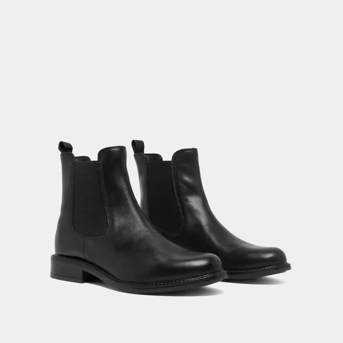 Women Roundtoe Boots Black JONAK Ankle Boots Lowboots