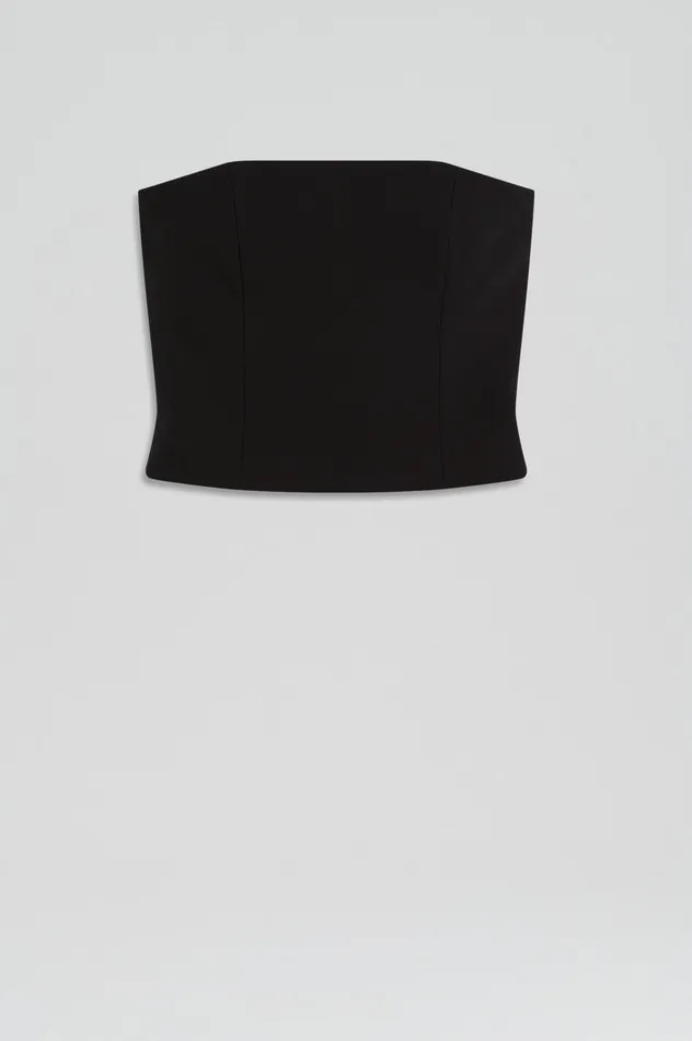 Women Scanlan Theodore CADY BUSTIER BLACK Tops