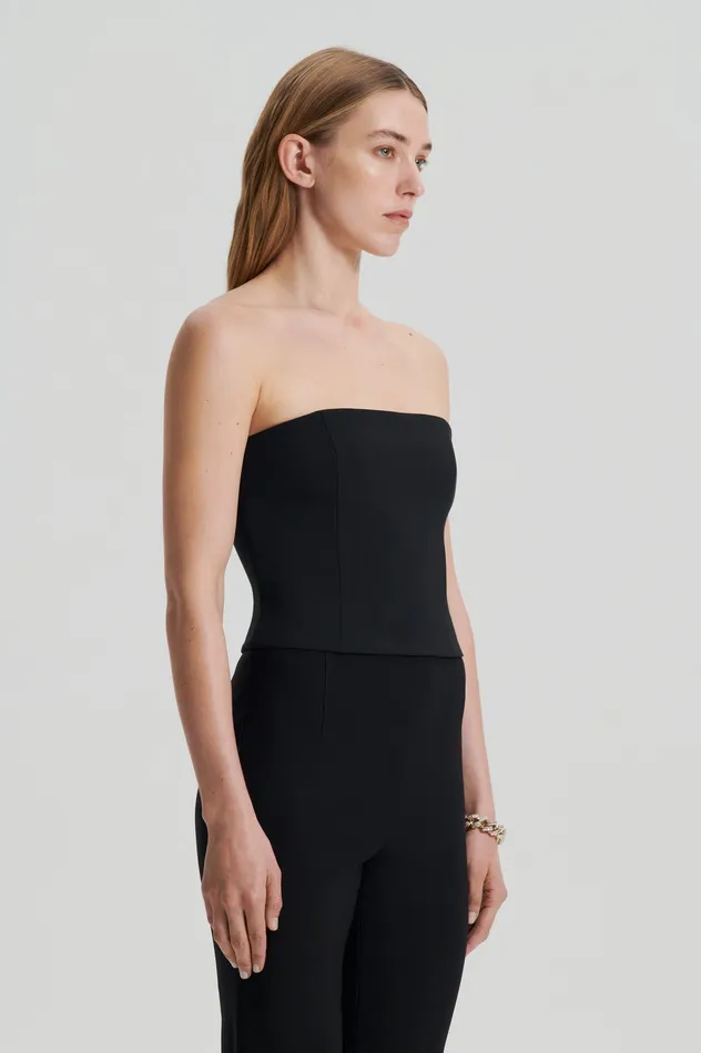 Women Scanlan Theodore CADY BUSTIER BLACK Tops