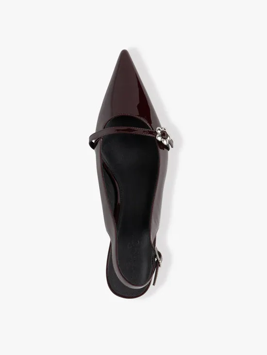 Women Shoes Lisa Says Gah Natalia Pointy Toe Heel Dark Brown Women Shoes Lisa Says Gah Natalia Pointy Toe Heel Dark Brown