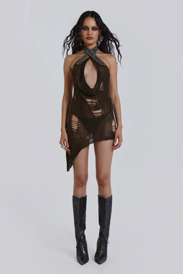 Women Shop Lithium Knit Mini Dress Dresses Jaded London