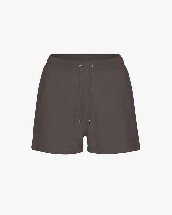 Women Shorts Colorfulstandard Women Organic Sweatshorts 8211 Coffee Brown