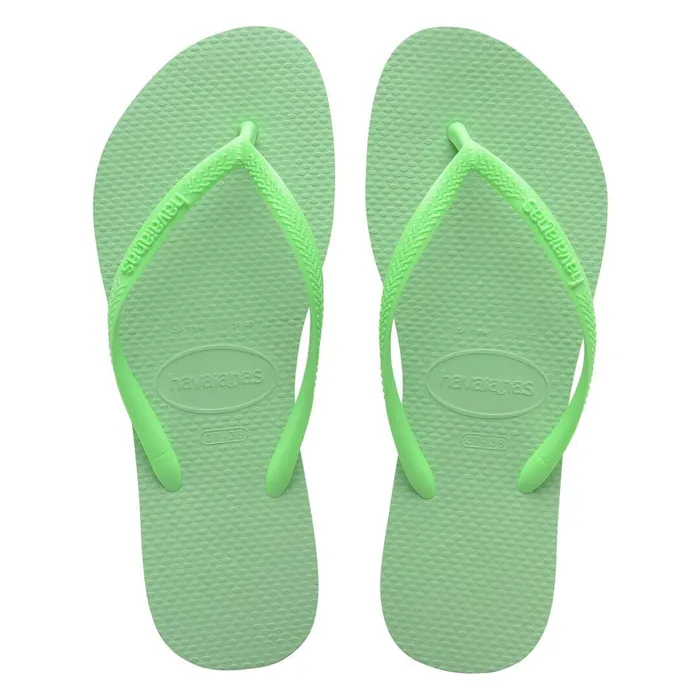 Women Slippers Love Stories Havaianas Flip Flops Green