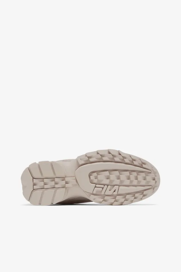 Women Sneakers Fila Disruptor 2 Premium 063 Silver Gray Silver Gray White Sand