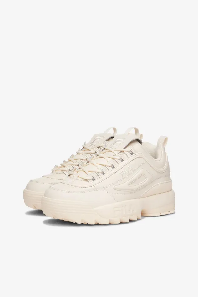 Women Sneakers Fila Disruptor 2 Premium 100 Gardenia Gardenia Gardenia