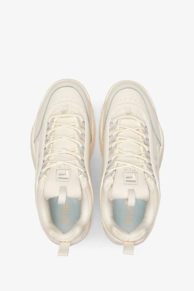 Women Sneakers Fila Disruptor 2 Premium 100 Gardenia Gardenia Gardenia
