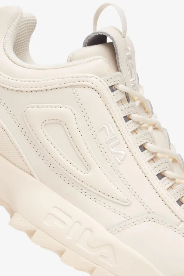Women Sneakers Fila Disruptor 2 Premium 100 Gardenia Gardenia Gardenia