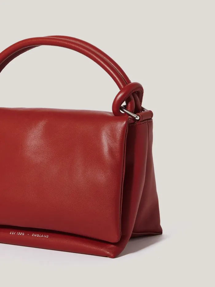 Women Soft Padded Crossbody Red Jigsaw Bags