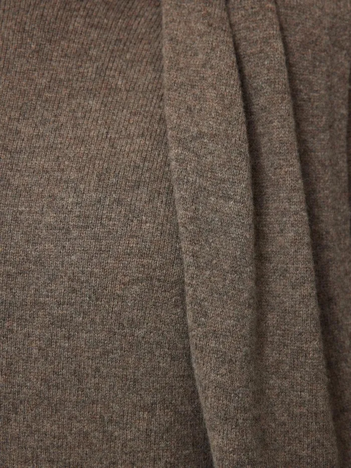 Women Soft Wool Scarf Jumper Dress Taupe Jigsaw Dresses and Jumpsuits