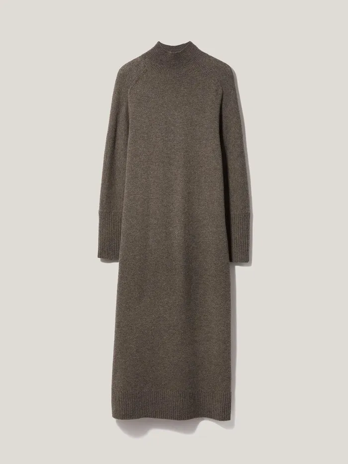 Women Soft Wool Scarf Jumper Dress Taupe Jigsaw Dresses and Jumpsuits