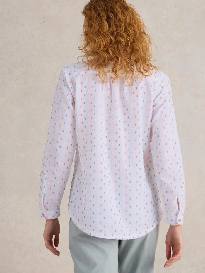 Women Sophie Organic Cotton Long Sleeve Shirt Ivory Multi White Stuff Shirts and Blouses Women Sophie Organic Cotton Long Sleeve Shirt Ivory Multi White Stuff Shirts and Blouses