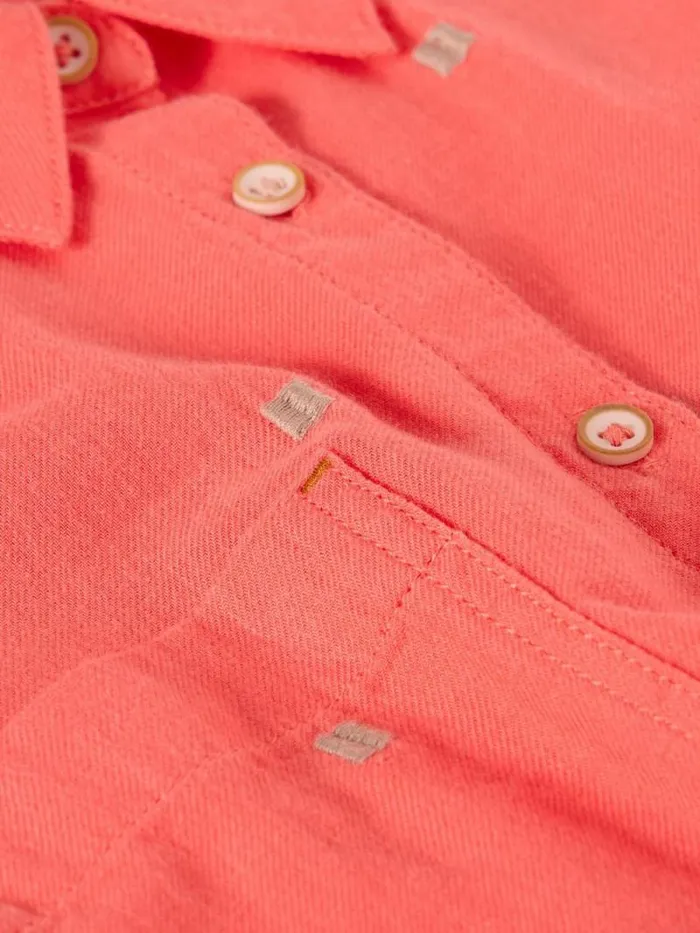 Women Sophie Organic Cotton Shirt Bright Pink White Stuff Shirts and Blouses
