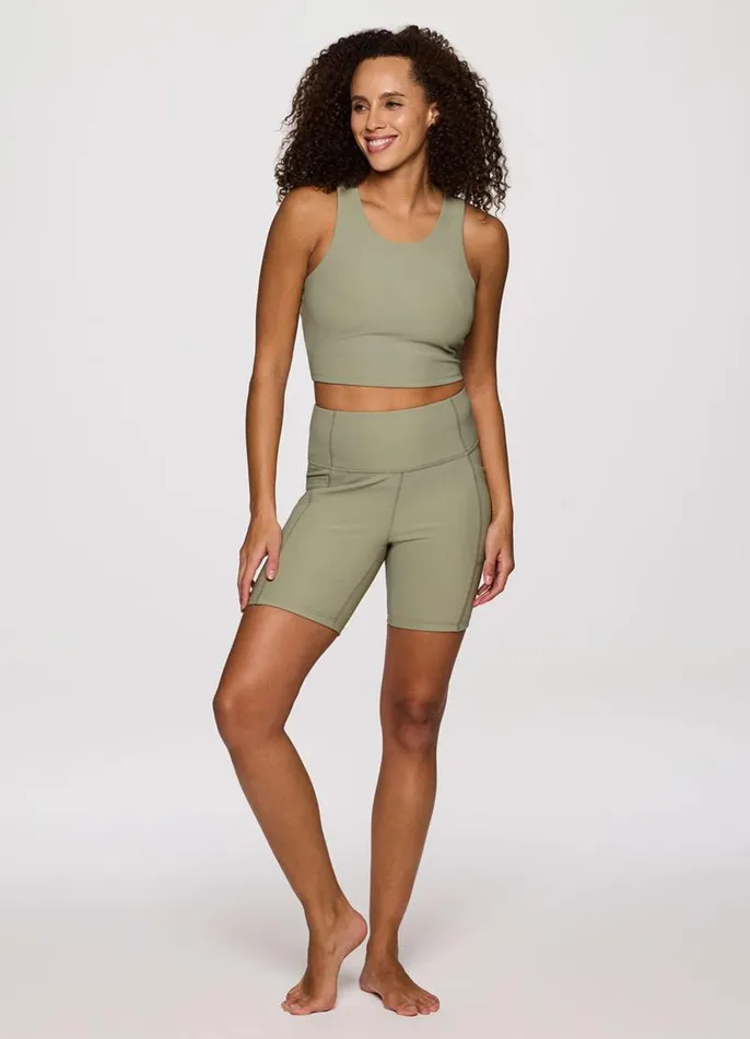 Women Studio To Street Ribbed Bra Tank Sage RBX Active Tanks