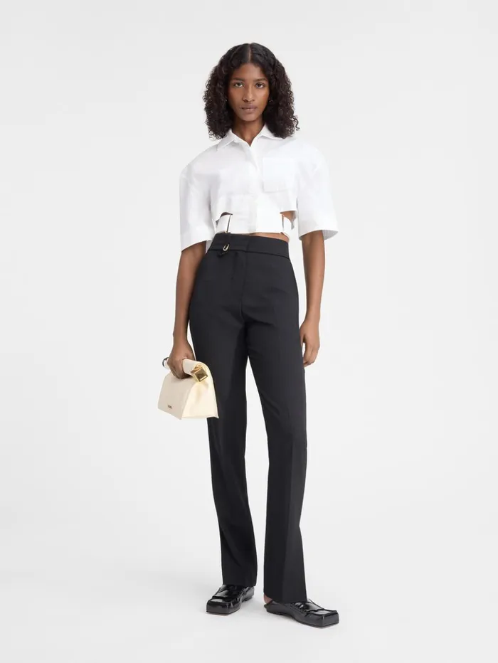 Women Suits JACQUEMUS The Tibau Pants Black