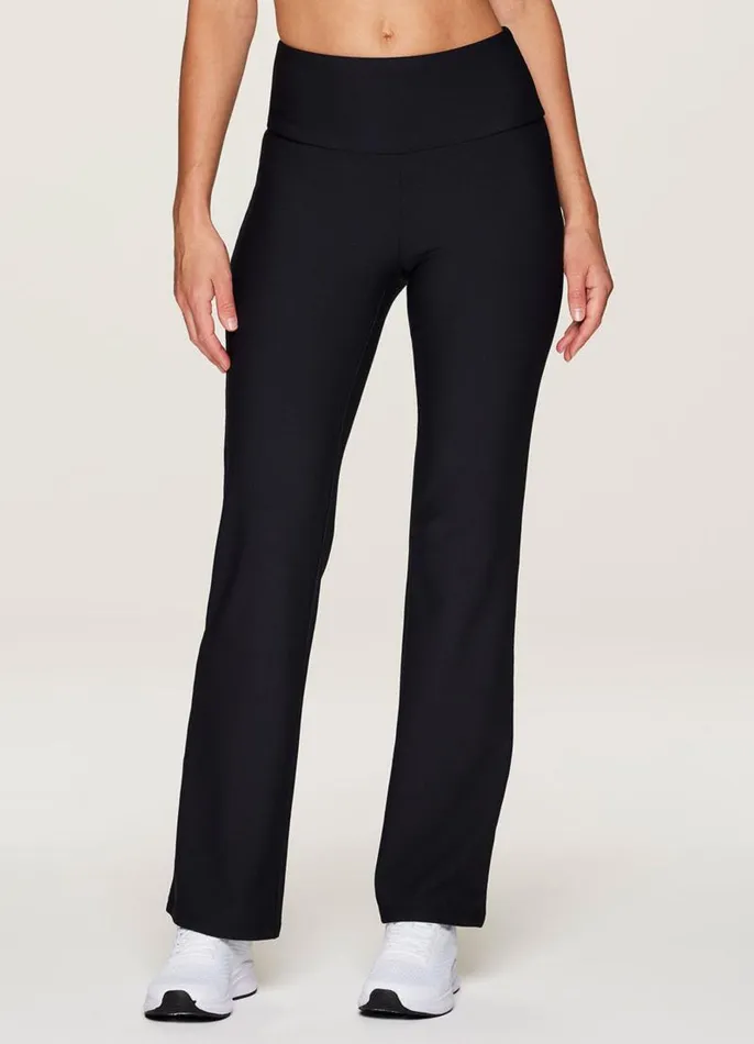 Women Sunday Reset Bootcut Pant Black RBX Active Pants
