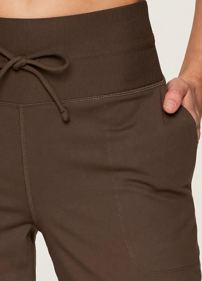 Women Super Soft Everyday Wide Leg Pant Walnut RBX Active Pants