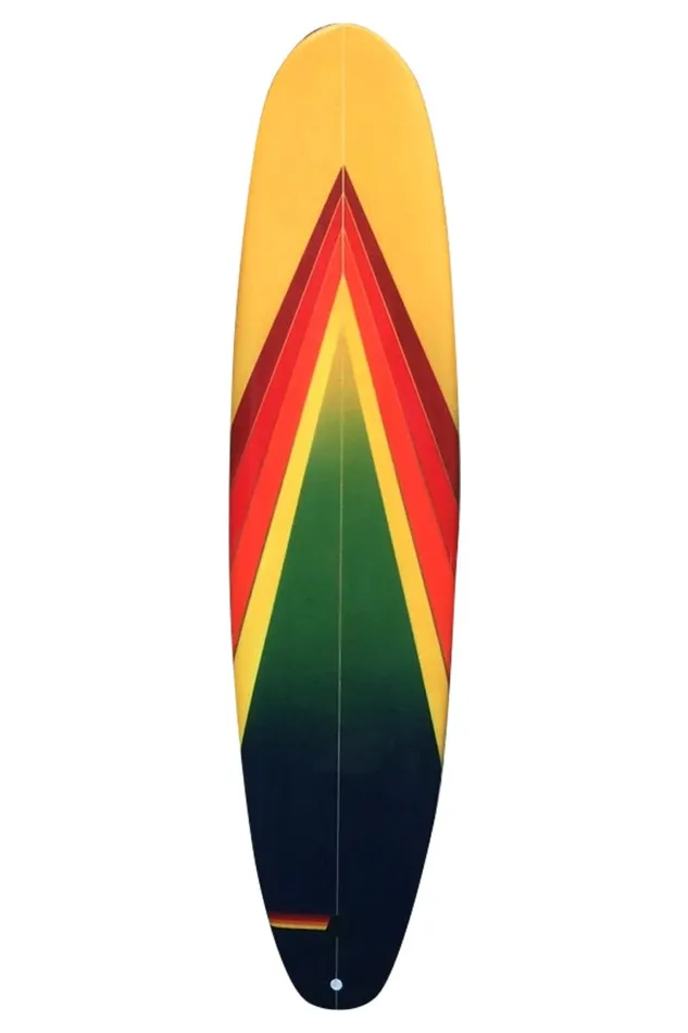 Women Surfboards Aviator Nation AVIATOR NATION HYBRID BOARD 8211 RED U0026 GREEN