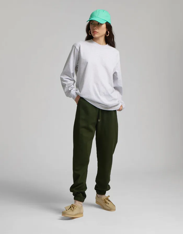Women TShirts Colorfulstandard Oversized Organic LS TShirt 8211 Lava Grey