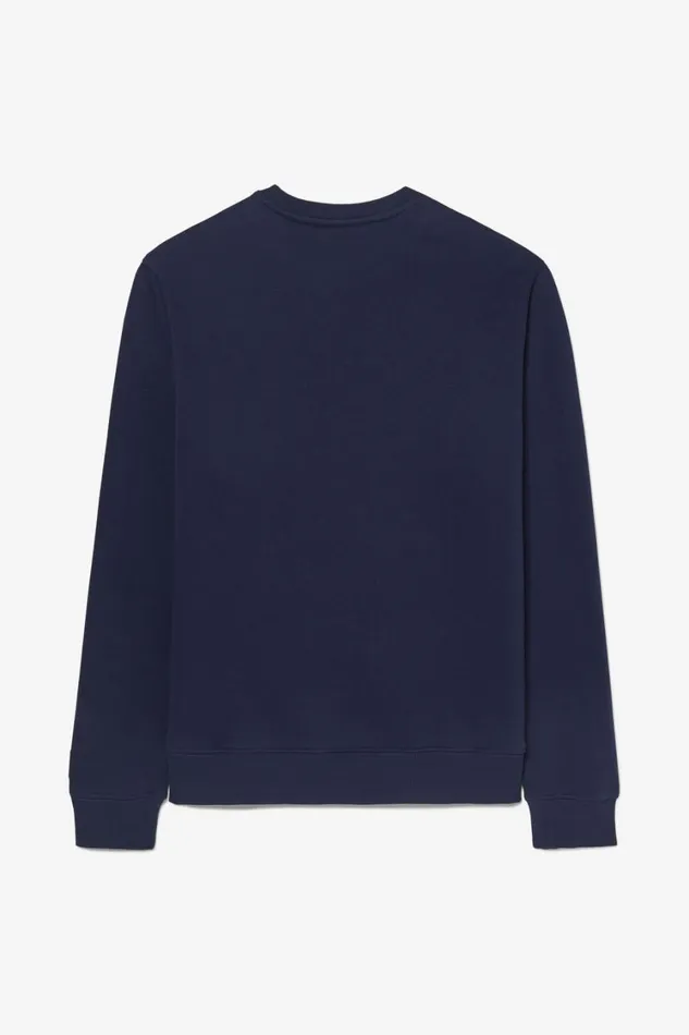 Women Tennis Fila Unisex Pickleball Crewneck Sweatshirt 412 Fila Navy