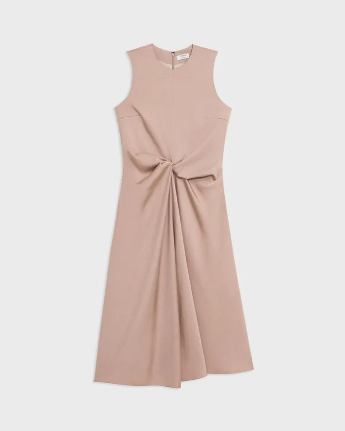 Women Theory Dresses Twisted Midi Dress Sakura
