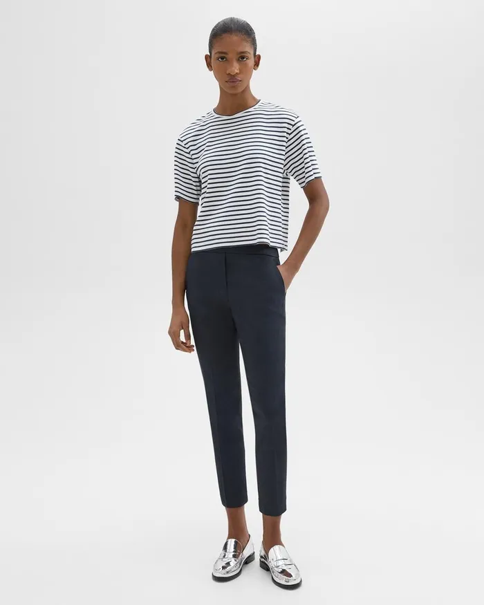 Women Theory Pants Treeca PullOn Pant In Good Linen Concord