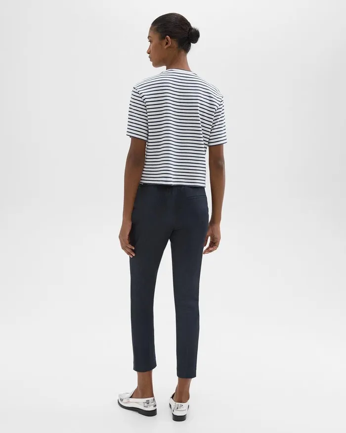 Women Theory Pants Treeca PullOn Pant In Good Linen Concord