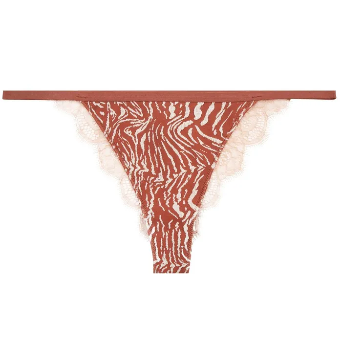 Women Thongs Love Stories Charlotte Briefs Medium Brown